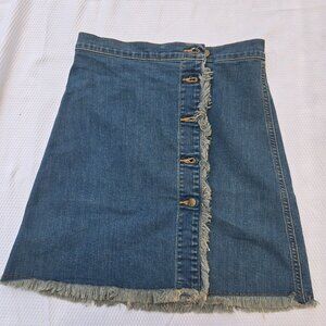 Jean skirt, size 0, Draper James Pre-loved